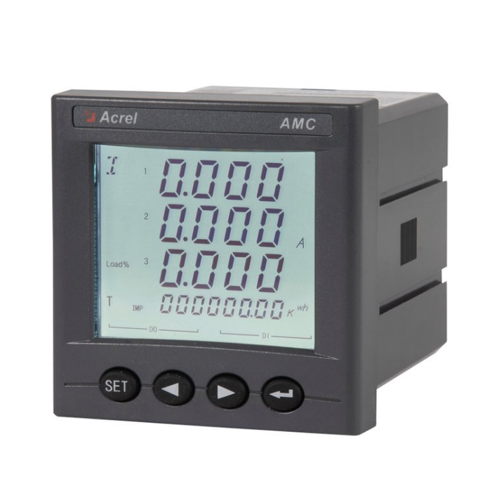 安科瑞AMC72L-E4/KC抽屉柜低压多功能计量表 开孔67*67mm