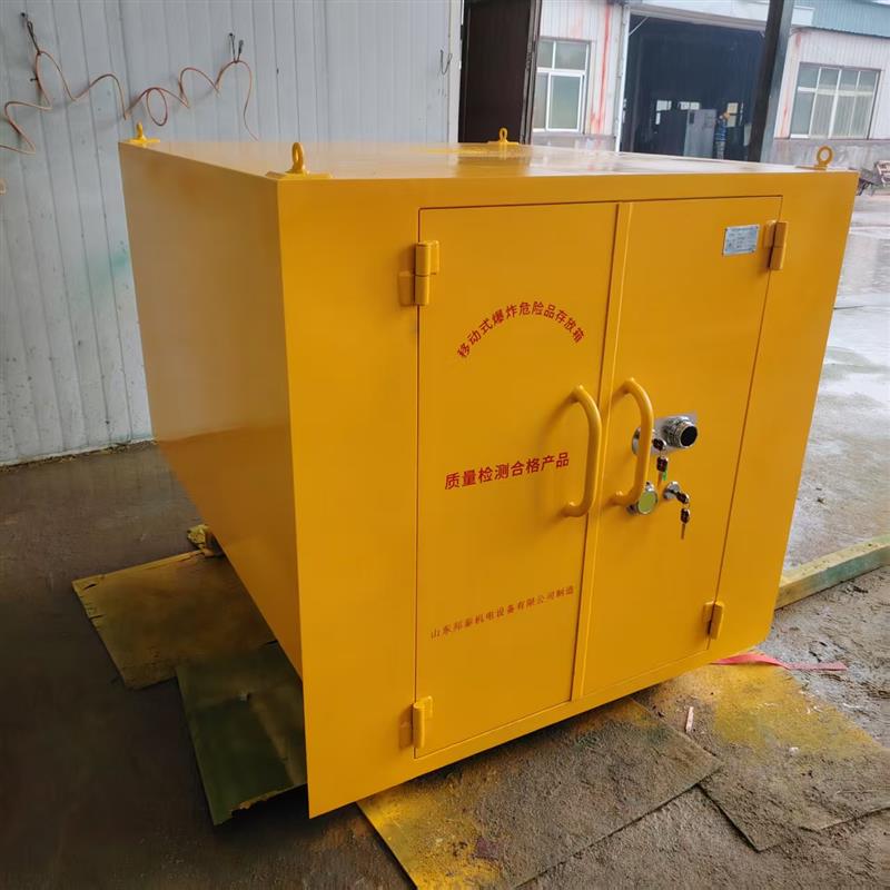 移动式火工品运输车 有轨防爆炸药车 爆破器材运输柜