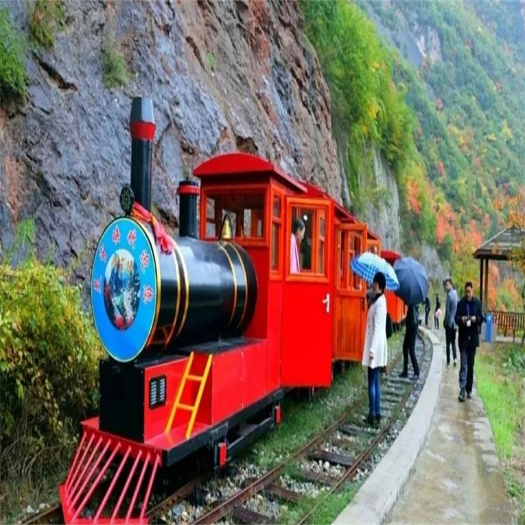 无轨观光小伙车 景区大型游乐场有轨小伙车厂家
