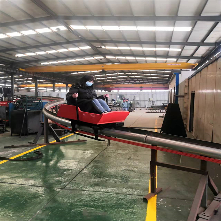 SDJY7288单轨滑车 无动力大型游乐设备厂家
