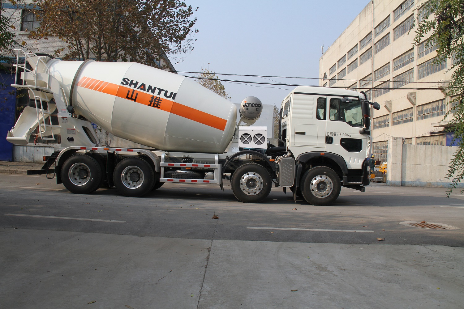 混凝土搅拌运输车上装油电改造商砼罐车上装油电改造混动上装电驱