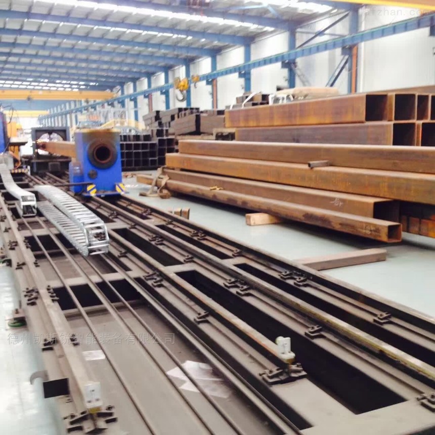 方形管材切割 数控式八轴切割机 工程机械应用