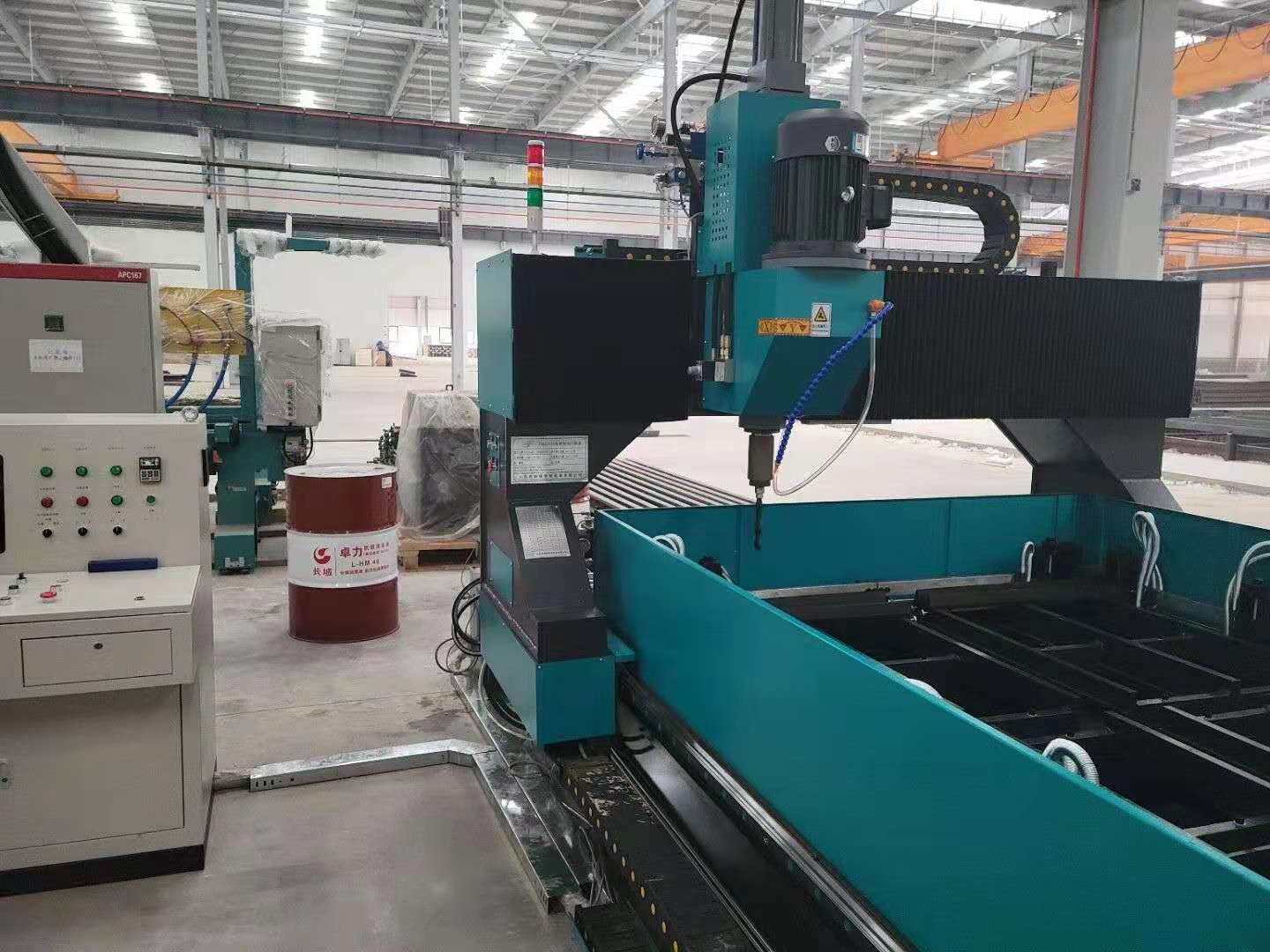 龙门式钻床凯斯锐数控平面钻钢结构桥梁工程