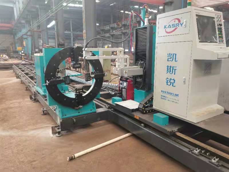 八轴相贯线切割机 数控式管材切割设备 建筑幕墙