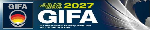 2027年德国杜塞尔多夫铸造展览会GIFA--开始预报名