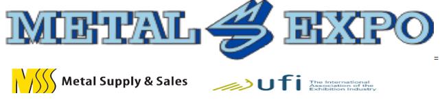 2025年俄罗斯国际冶金铸造钢铁展（METAL-EXPO’2025）