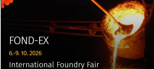 捷克国际铸造展FOND-EX 2026