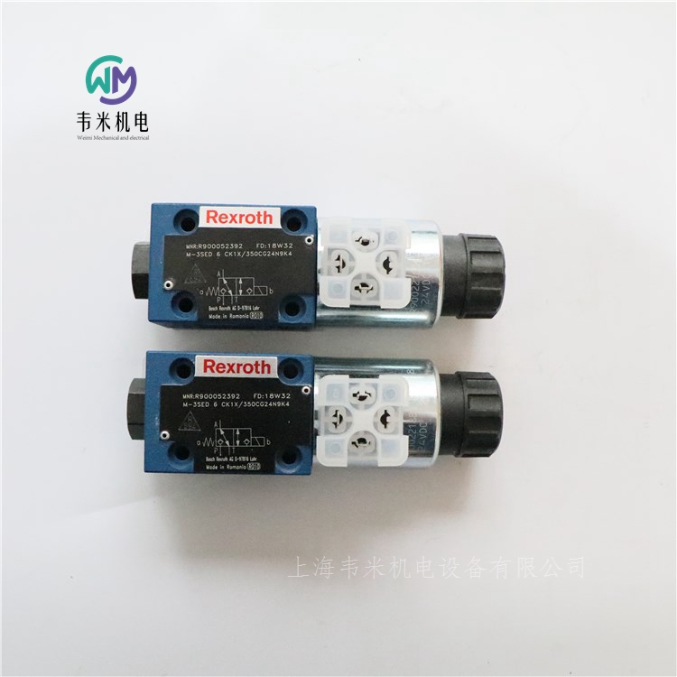 力士乐电磁阀座M-3SED6CK1X/350CG24N9K4