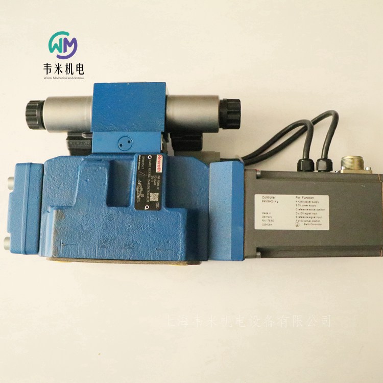 力士乐电液比例阀4WRKE16E1-200L-35/6EG24ETK31/A1D