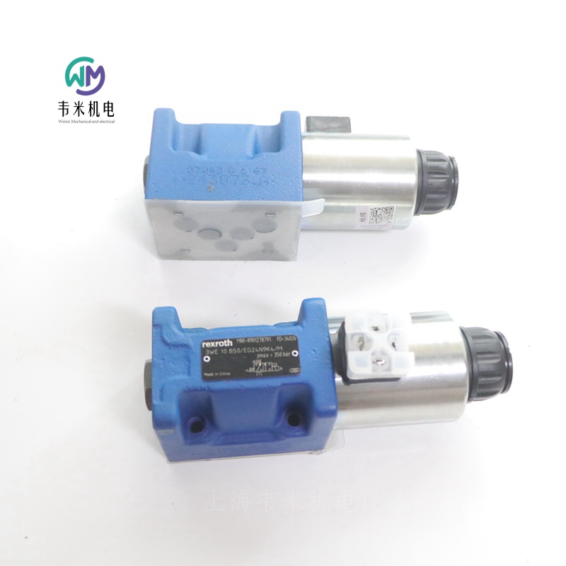 REXROTH电磁换向阀3WE10B50/EG24N9K4/M