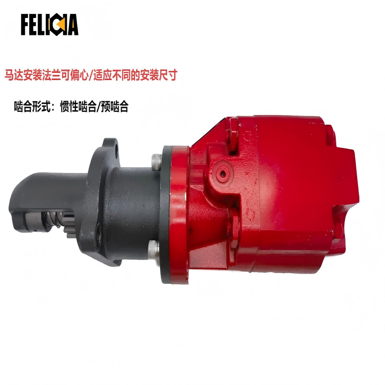 柴油机液压启动马达  低速防爆齿轮柱塞径向马达  液压油压裂车工况船舶用