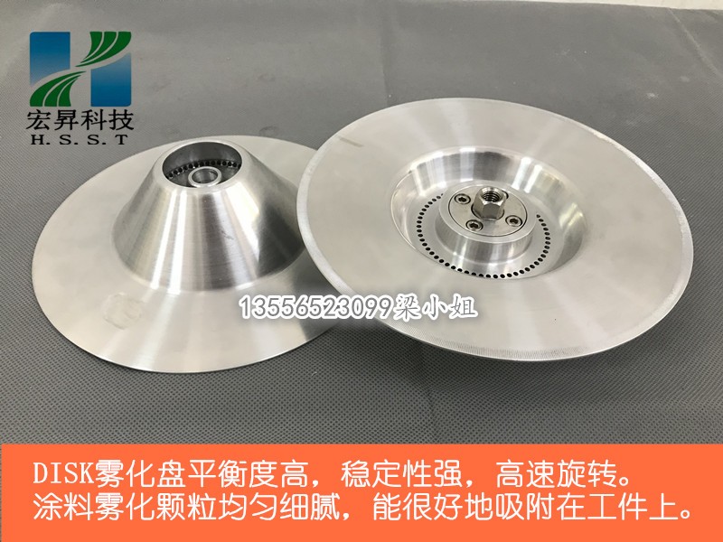 喷漆雾化盘