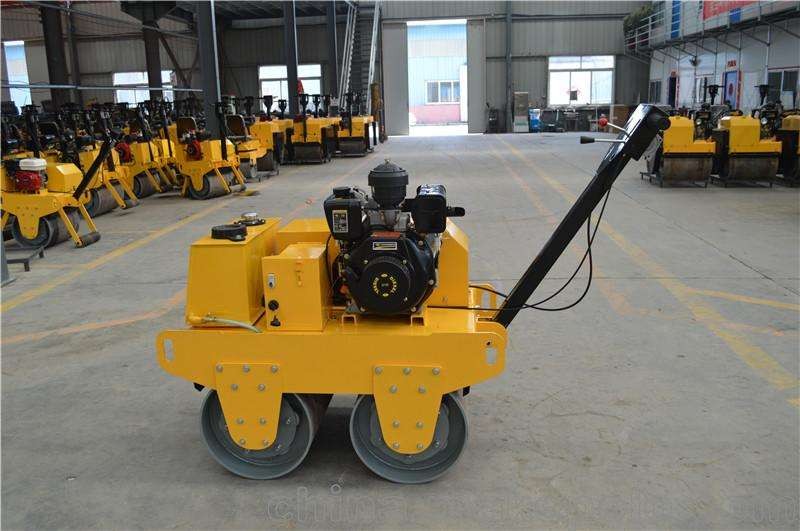 手扶双轮压路机  小碾子工程路面压实机