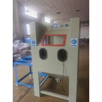 百洲双工位小型喷砂机