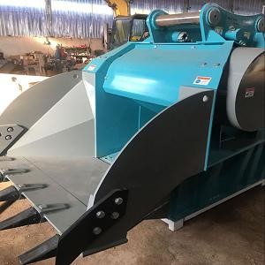 高频液压破碎斗试用各种建筑材料 挖掘机鳄式破碎斗直销