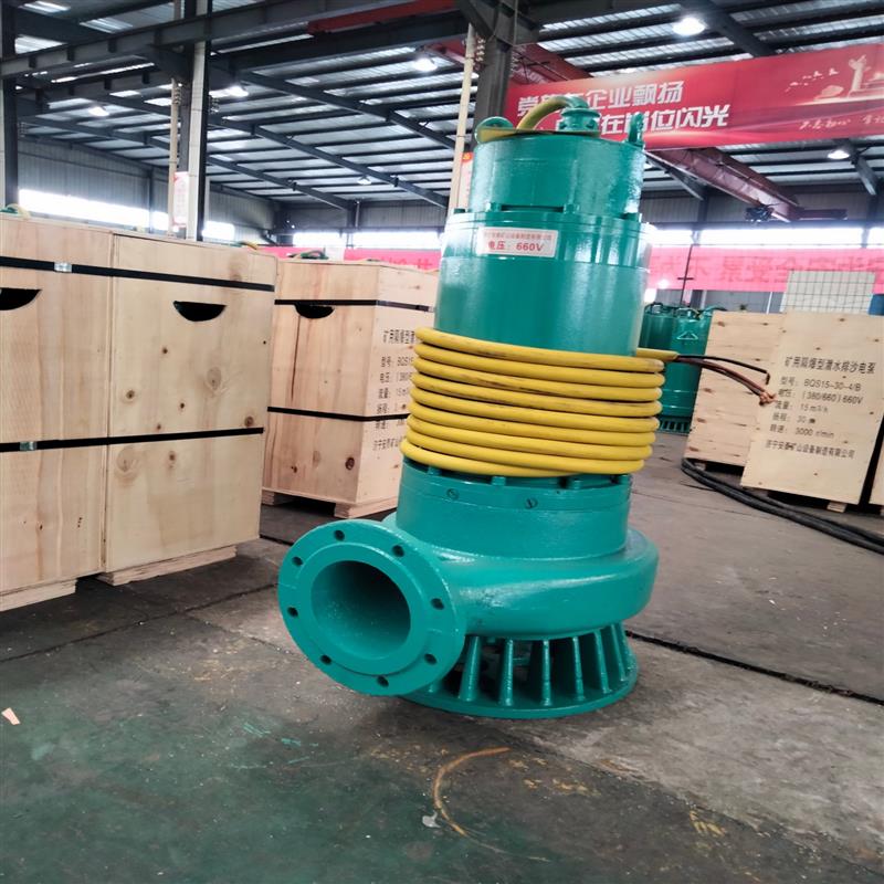 BQS30-36-7.5kw矿用隔爆型排污排沙潜水电泵矿山井下防爆排水设备