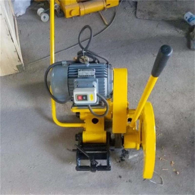 DQG-3电动锯轨机 380V三相钢轨切割机 双向摇摆防脱轨设计