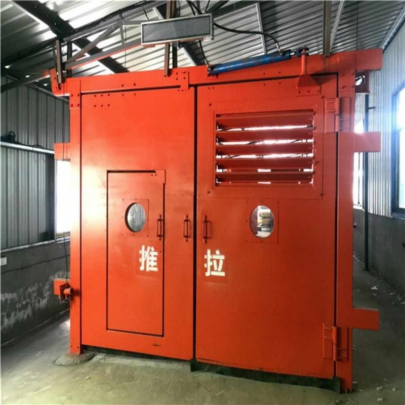 矿用气动无压风门 手动气动双操作 低漏风巷道通风风门