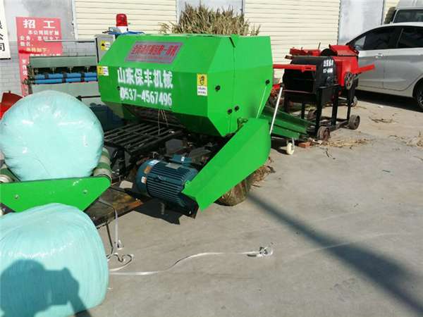 厂家直销 自动进料打捆包膜机 新型全自动