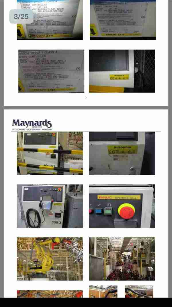 售二手法那克114台焊接机器人