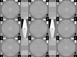 镜头分辨率测试卡TE253