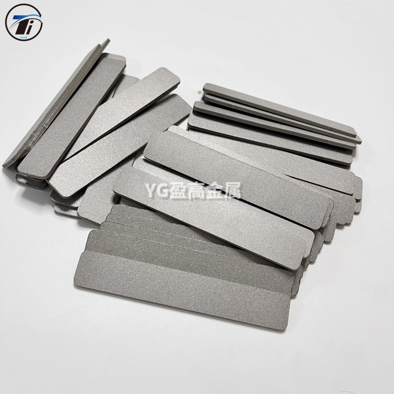 内嵌配件做气浮用金属钛烧结过滤片