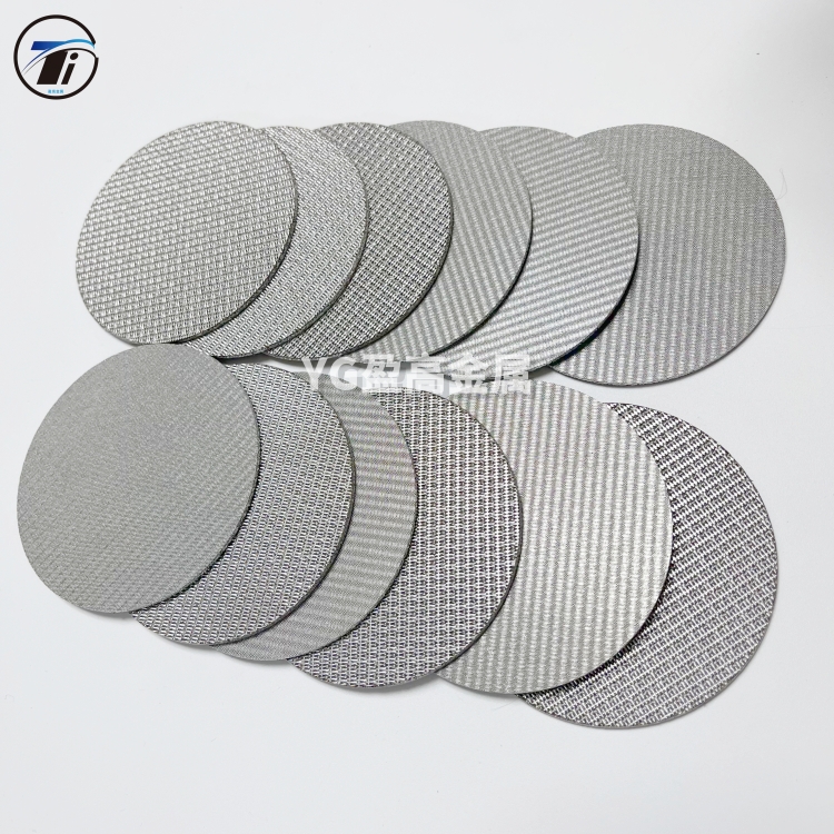盈高供应层析柱配套快装单层不锈钢烧结网滤板