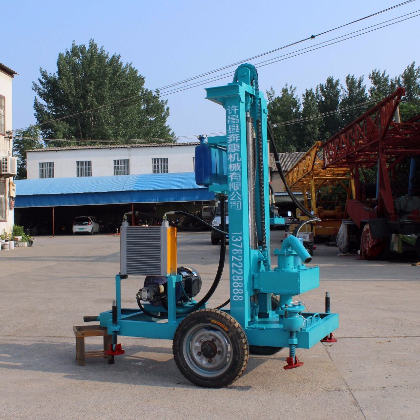 BK-易操作小型液压钻机抓锥折叠钻机