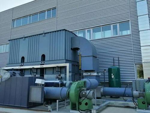 众工环保RTO焚烧炉 运行稳定