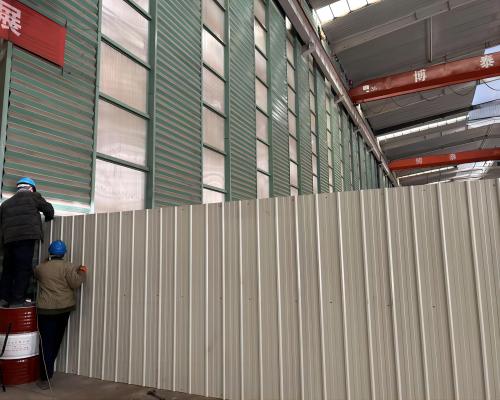 彩钢围挡板 彩钢压型板 北京可定制