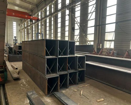 博泰箱型柱 建筑加工钢立柱 来图定制 厂家直供