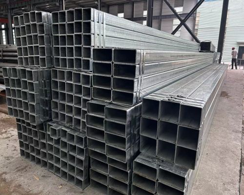 沧州镀锌钢管  批发方矩管 钢结构加工 现货速发
