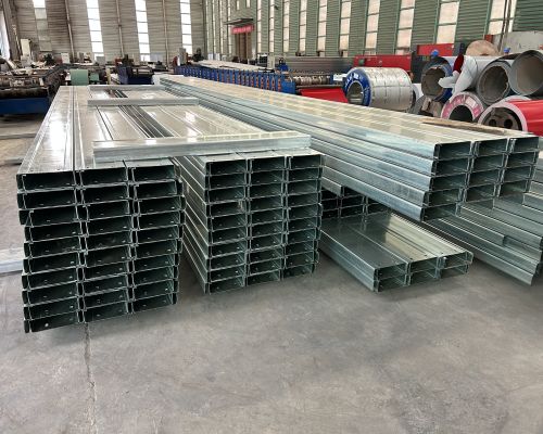 天津镀锌C型钢领条 c型钢厂家 发货快 质优价低 门柱窗柱用 欢迎咨询