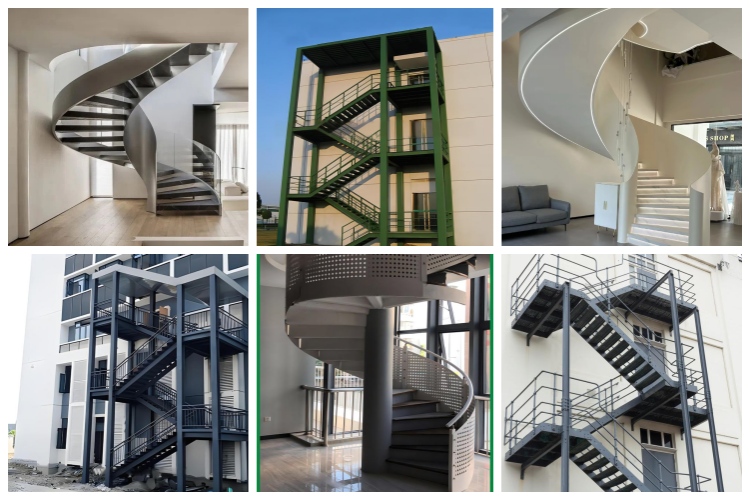 钢结构楼梯设计安装 北京博泰钢构