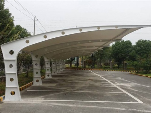 钢结构车棚定制设计建造  欢迎联系北京博泰钢构