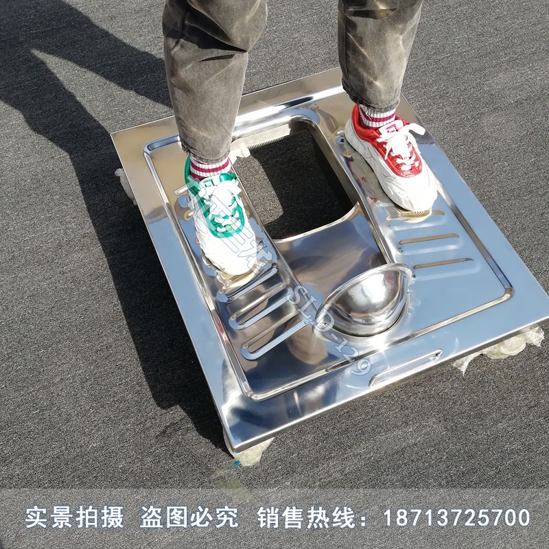 泊头三龙SLD-129不锈钢蹲便器 不锈钢旱厕蹲便器 环保不锈钢蹲便