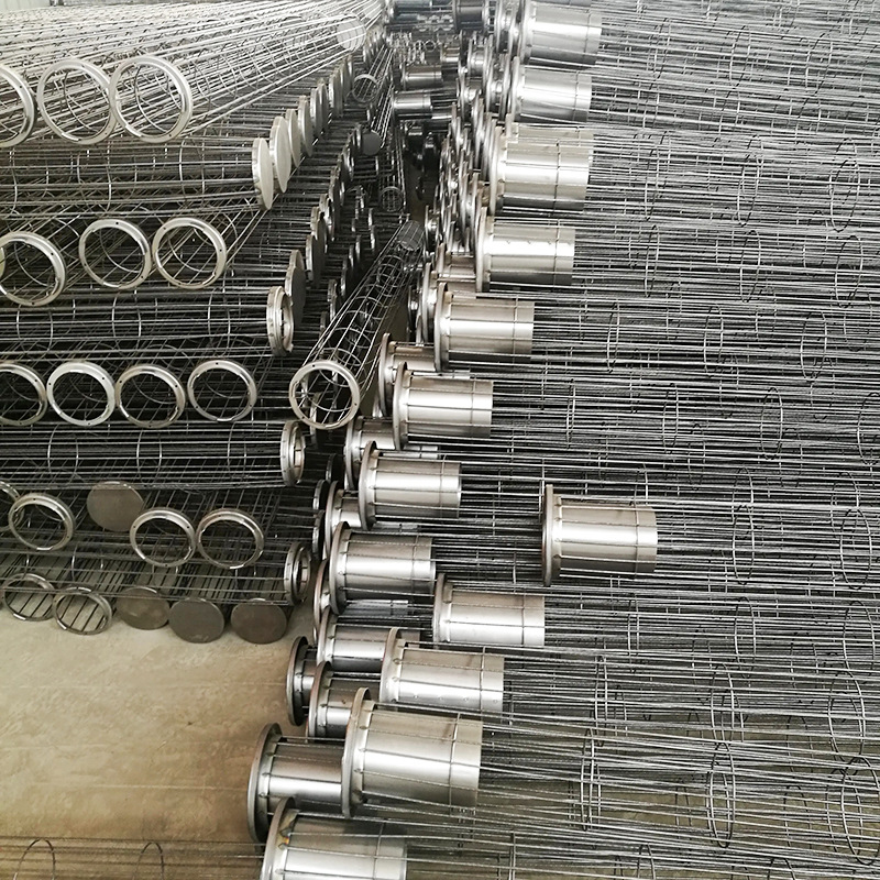 有机硅除尘器骨架 喷塑304不锈钢除尘笼骨
