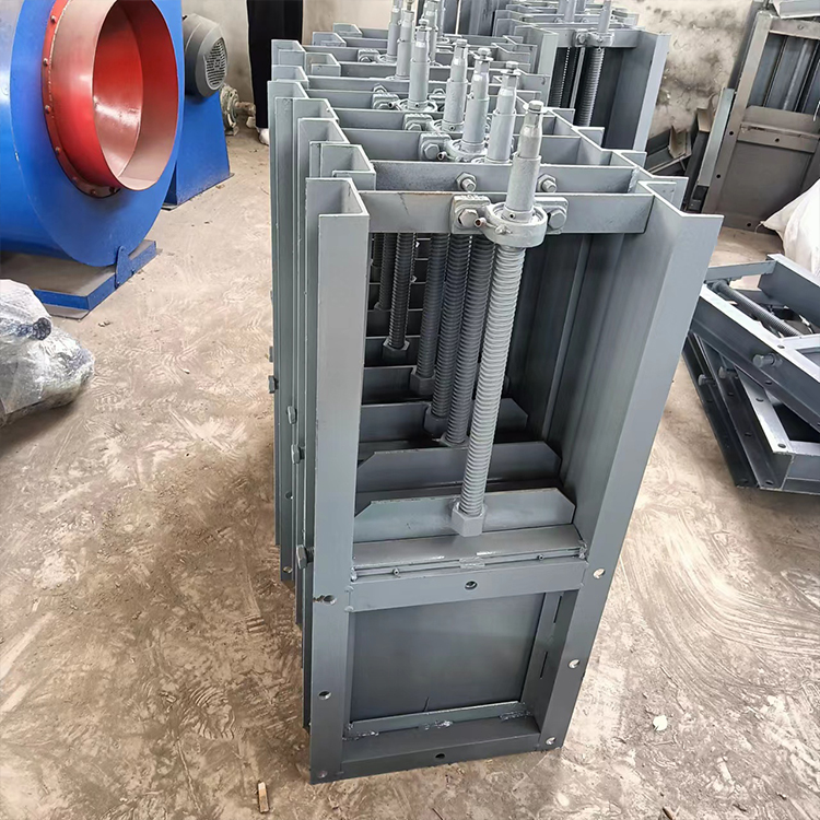 手动插板阀 调风阀电动气动一体式阀