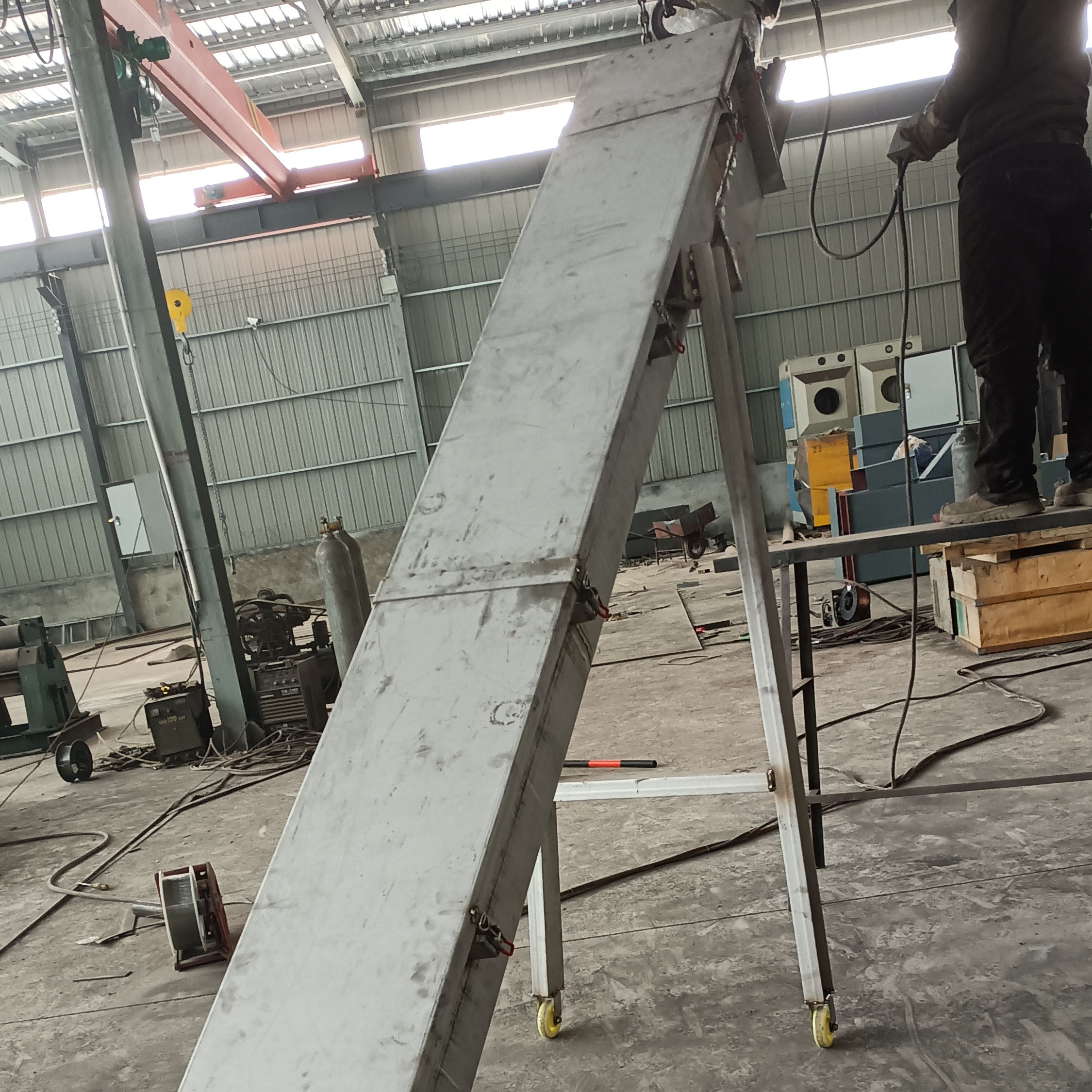 不锈钢移动螺旋输送机