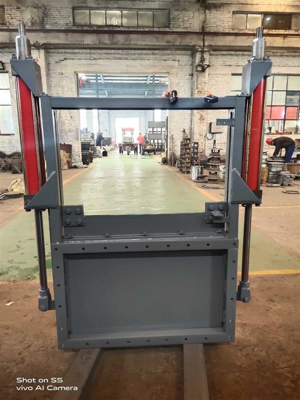 液压推杆插板阀