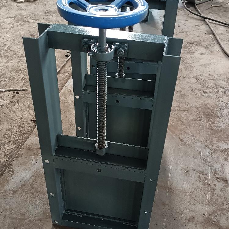 钢制渠道闸门手动插板阀