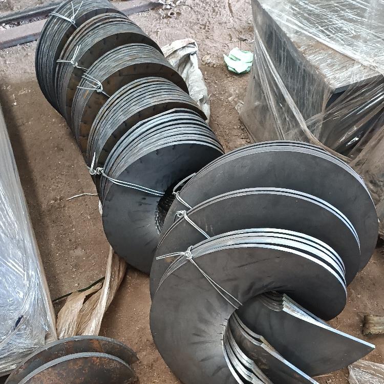 螺旋叶片怎样下料