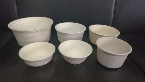 稻壳水稻秸秆生态全降解餐具及包装制品生产流水线