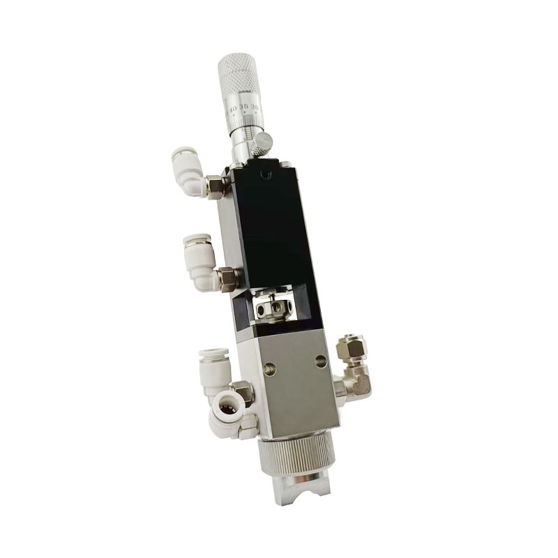 长粤智能大面积油墨三防漆线路板高精密喷雾阀涂胶阀