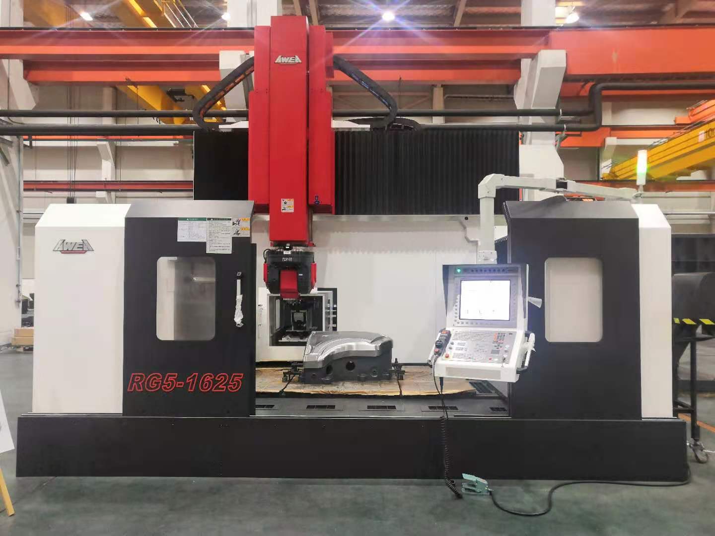 山东青岛亚崴MEGA5G8040五轴加工中心