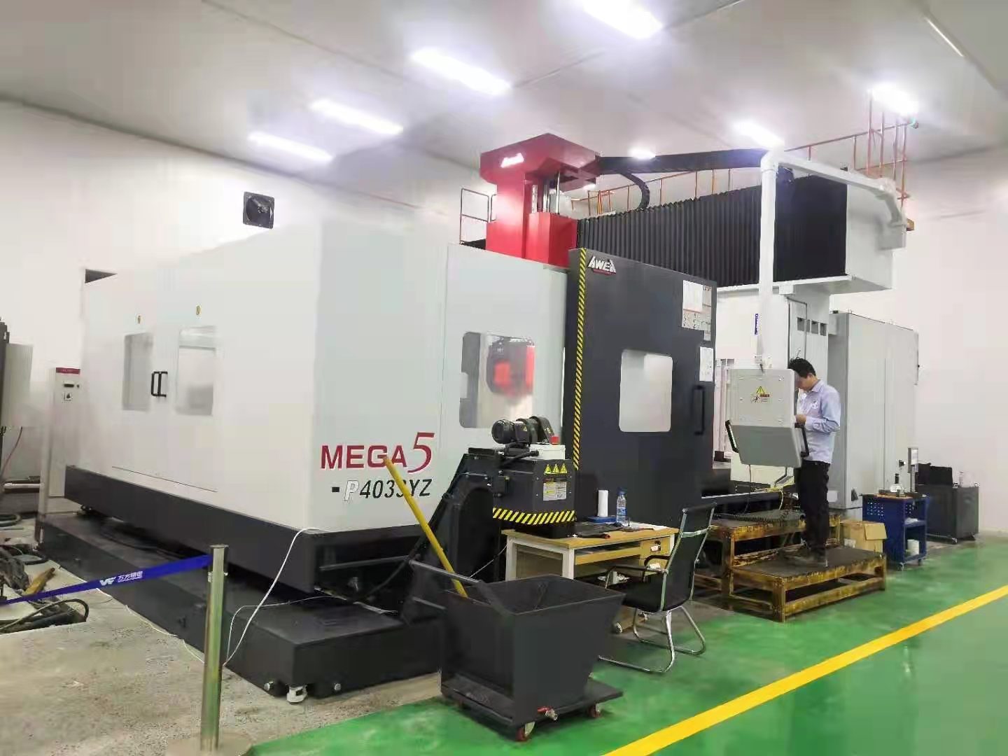 山东德州亚威MEGA5G6040五轴加工中心