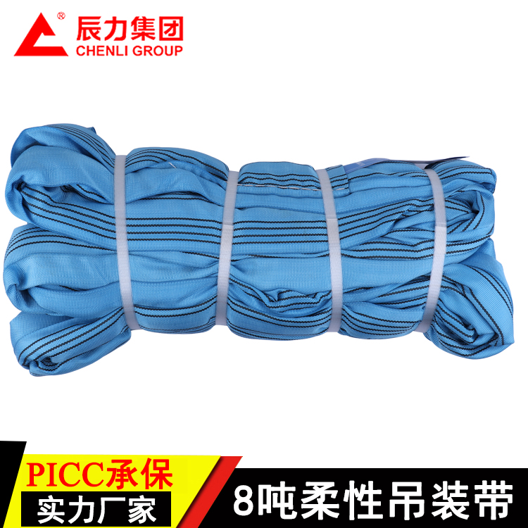8吨柔性吊装带 环形吊带 EA型 辰力厂家