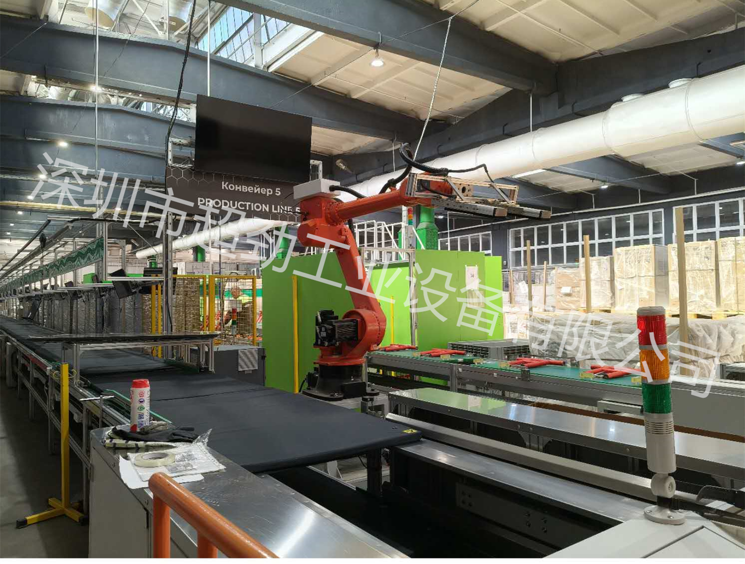 高清显示屏组装线 会议舞台显示屏生产线 壁挂广告液晶显示屏流水线