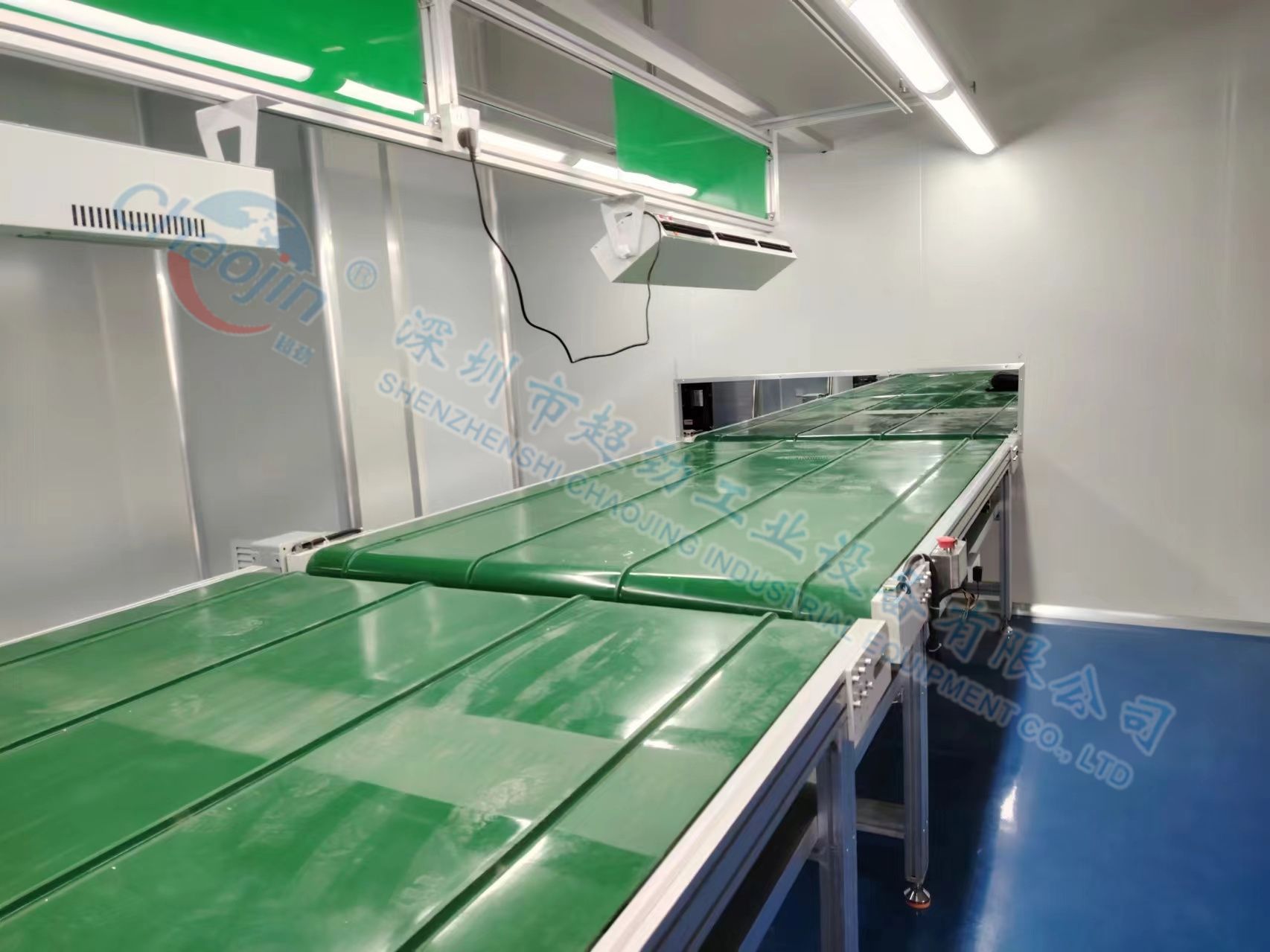 柔性皮带输送线 教育会议一体机流水线 多媒体教学一体机组装线