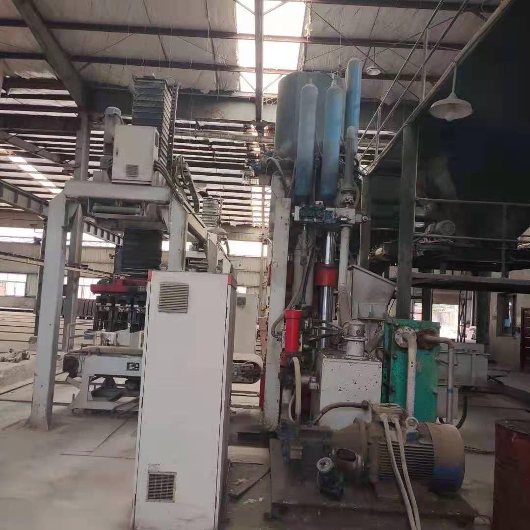 处理海源HF1100二手全自动液压砖机   9成新